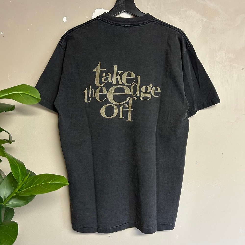Vintage 90s Benson Hedges Special Kings Take The Edge Off Faded Black Shirt L